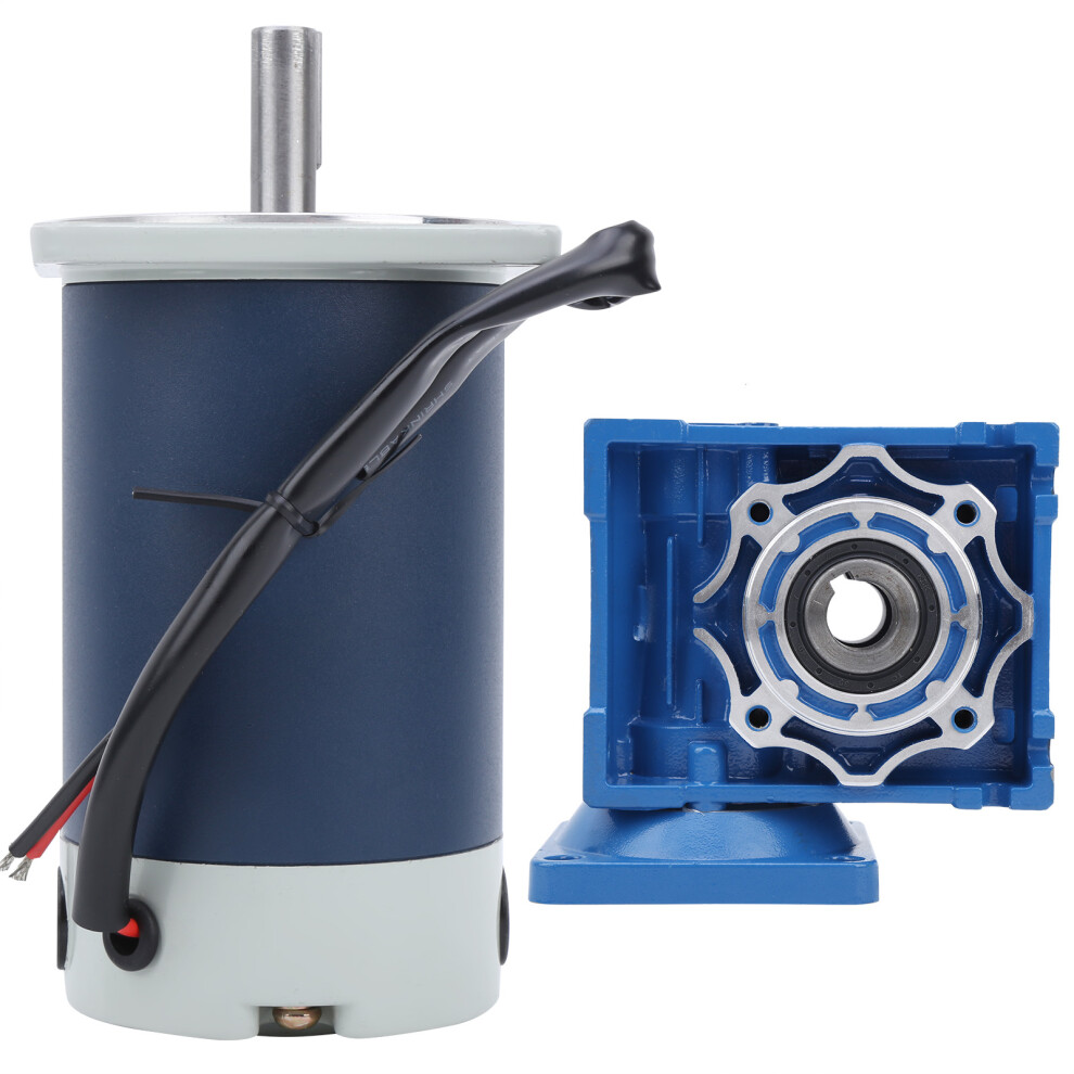 90W Worm Gear Reducer DC24V 5.5A 2200rpm