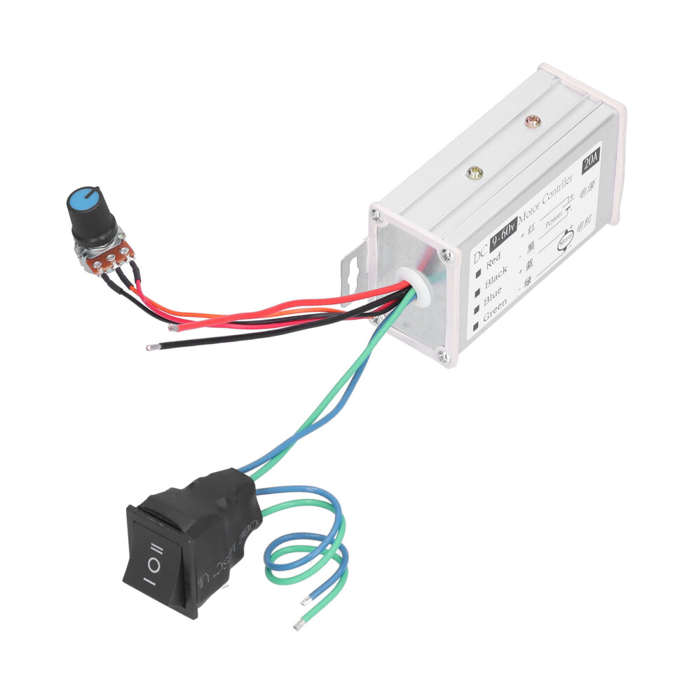 PWM DC Speed Controller 9-60V 20A Infinitely