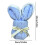 Blue Bunny Fleece Towel Easter Gift 50x25 cm 2
