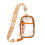 Transparente PVC-Umhängetasche, orange, 1 Stück 1