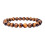 Blue Gold Beaded Stretch Bracelet – 8mm Natural Stone, 1