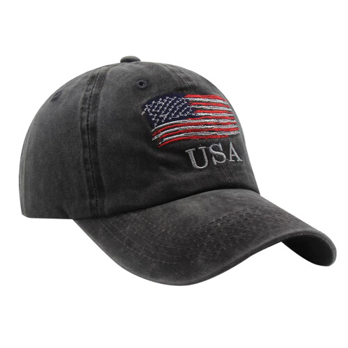 Classic Trucker-lippis, unisex, säädettävä, musta