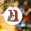 Kerst sneeuwpop hanger acryl26-letter 3