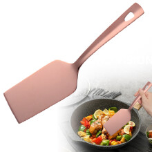 1PC Lasagna Server & Griddle Spatula – Stainless Steel, Mirror Polish, Dishwasher Safe, BPA-Free, Rose Gold
