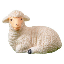 Miniature Sheep Figures, Resin Decorative Animal Statues, Farmhouse Shelf Sculptures, Rustic Figurine Ornaments for Home Country Accent
