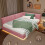 (4ft6 Double, Pink) Double Bed Frame With LED+USB 4