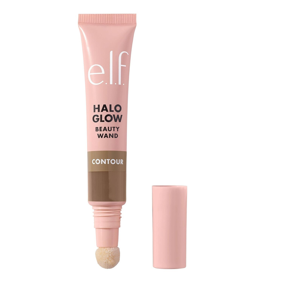 E.l.f. Halo Glow Contour Beauty Wand, Liquid Contour Wand For A Naturally Sculpted Look, Buildable Formula, Vegan & Cruelty-Free, Fair/ Light