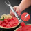 WICVIK Edelstahl-Obstschneider 2-in-1 5