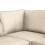 Furniture 786 Oakland Suede Leather 2c1 Corner Sofa Marble 9