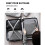 Compression Packing Cubes for Travel Carry-Ons Mesh 3