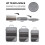 Compression Packing Cubes for Travel Carry-Ons Mesh 5