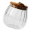 Jar Sugar Container with Lid Glass Multipurpose Food Storage 1