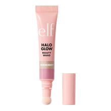e.l.f. Halo Glow Highlight Beauty Wand, Liquid Highlighter Wand For Luminous, Glowing Skin, Buildable Formula, Vegan & Cruelty-free, Pink Prism