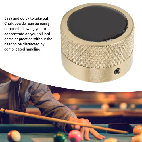 Magnetic Billiard Tip Chalk Case