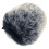 Couverture de microphones en mousse floquée durable-noir blanc 1