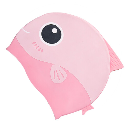 Cute Printed Silicone Kids Swim Hat