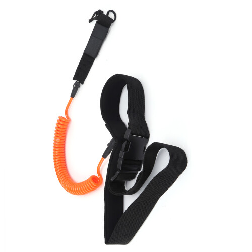 Comfortable TPU Surf Leash 10ft Orange