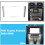 Autoradio Adapterrahmen Silber Avensis 1