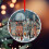 Dublin Christmas Crystal Glass Ornament Round 1pc 5
