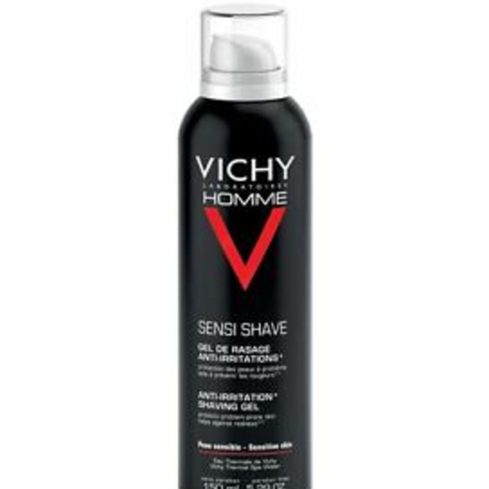 Vichy Homme Shaving Gel |Leaves skin feeling comfortable 93% - 150ml