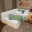 (Double, White)  Bed Frame 135x190cm with LED+USB 6