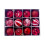 Christmas Balls Shatterproof 6cm 12 Pcs Silver Red 2