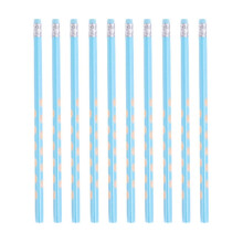 Custom Wooden Pencils 10-Pack, Personalized Back-to-Office Gift for Teens & Students, Engraved Name, #2 HB Lead, Eco-Friendly Cedar, with Eraser –