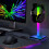 Support pour casque RGB avec éclairage tactile, éclairage d'ambiance coloré pour bureau 8