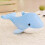 Dolphin Plush Toy Blue 15.7 Inch 1