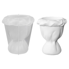 3D-Blumensträuße formen Silikonvasenformen, die sich leicht-S