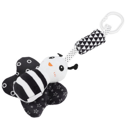 Baby Stroller Rattle Plush Animal Toy