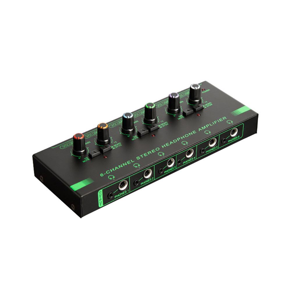 4/6Way Headphone Amplifiers 3.5Mm/6.35Mm Jacks-Route 6 7704001203110