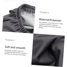 Housse de protection élastique anti-poussière pour écran plat 47 pouces, pour intérieur et extérieur