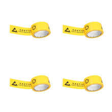 4Pcs Durable PVC Warning Tape Anti-Static Safety Floor Marking Strips