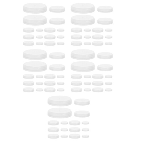 100Pairs Plastic Drum Bung Caps Waterproof Sealing Lid for Home Use