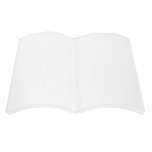 Clear Acrylic Book Page Holder Decorative Portable Reading Weight