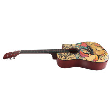 Wood Guitar 38in Graffiti Acoustic