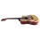 Wood Guitar 38in Graffiti Acoustic 1