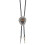 Adjustable Leather Necktie Featuring Handcraft Western Alloy-C 1