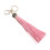 Chic Mini Royal Crowns Keychain With Sturdy PU-Pink gold 1