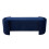 Living And Home 2 Seater Ottoman Storage Bench in Blue 4