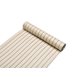 Houten korrels lattenbehang 40x300cm waterdicht-Wit