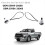 Left+Right Air Conditioning Switch Cable Heater Recirc Control for 200 3