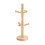 Apollo Beech Wood 6 Cup Mug Tree Holder Stand 1