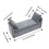Living And Home Upholstered Storage Bench with 2 Pillow, Grey 6