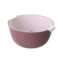 Plastic Vegetable Washing Basket Double-Layer 1 pcs