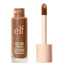 e.l.f. Halo Glow Liquid Filter, Complexion Booster For A Glowing, Soft-Focus Look, Infused With Hyaluronic Acid, 6 Tan/Deep, 1.06 Ounce