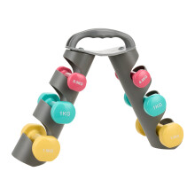 0.5/1/1.5KG Fitness Dumbbells Home Hand Weights Set with Storage Stand