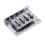 Durable Metal 4 String Fixed Bridge Silver 1