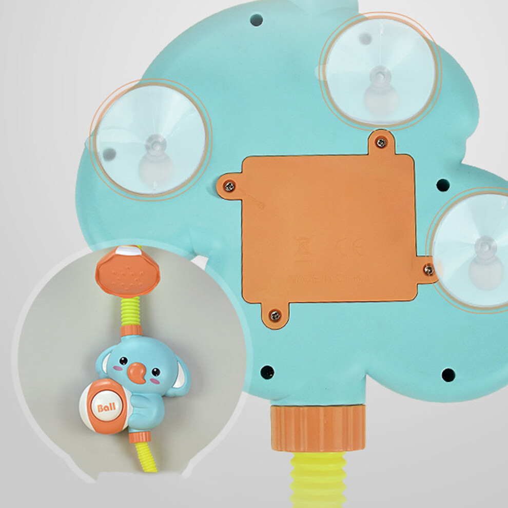 Baby Bath Shower Head Toy Sprinkler Light/Green